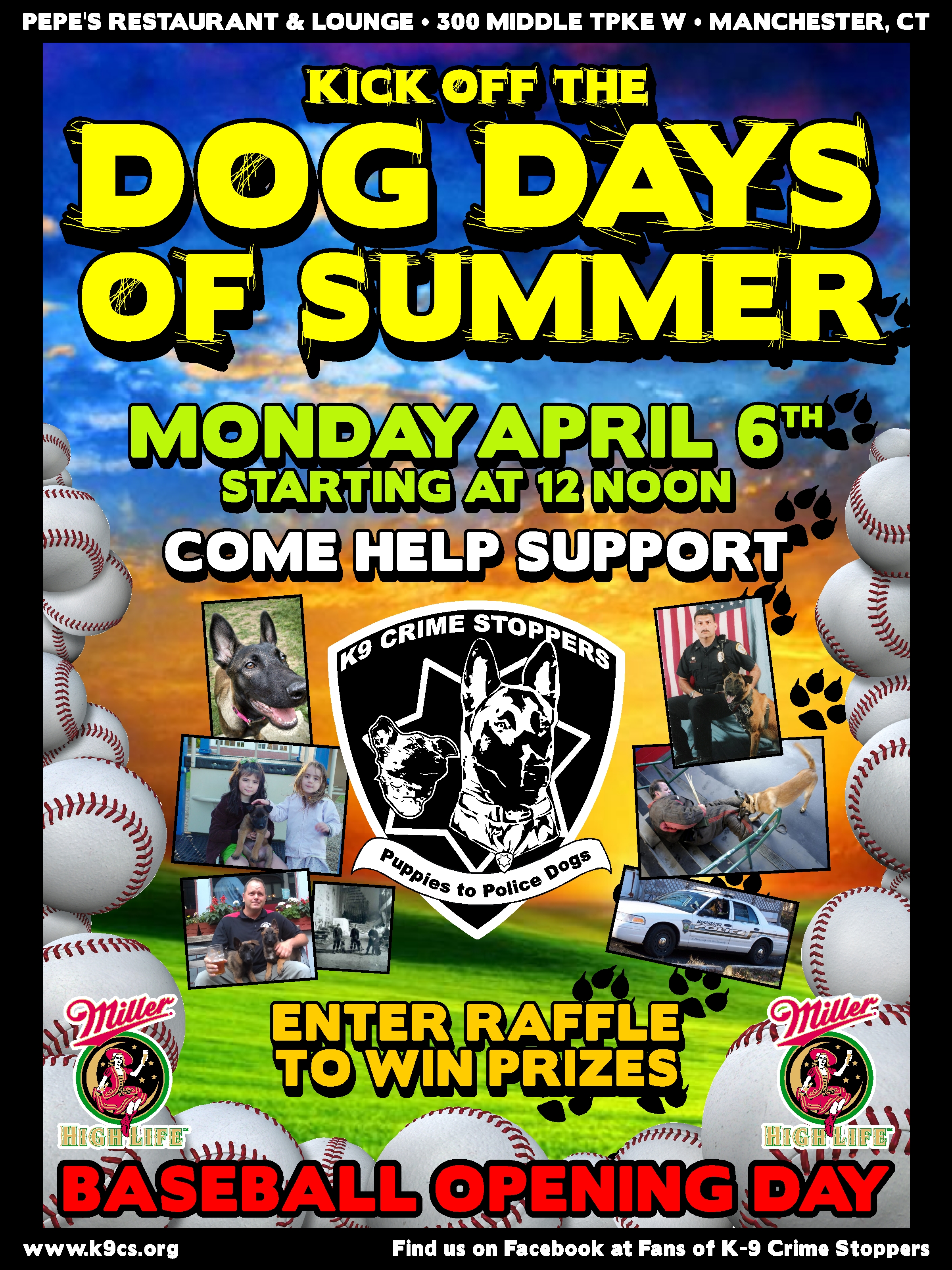Kick Off the Dog Days of Summer on Baseball’s Opening Day!